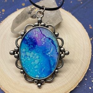 Alcohol Ink Pendant